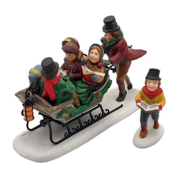 Dept 56 Caroling With The Cratchit Family Heritage Village Set Of 2 In Box *READ - Picture 4 of 15
